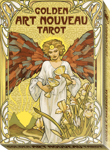 Golden Art Nouveau Tarot - Major Arcana only